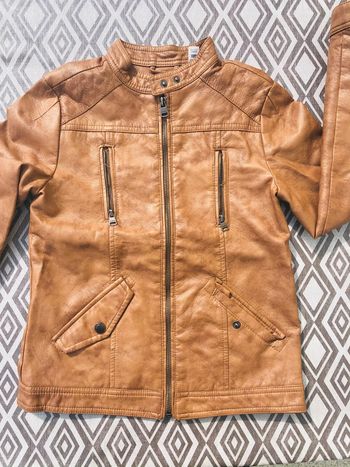 Veste simili cuir Okaidi en 10ans