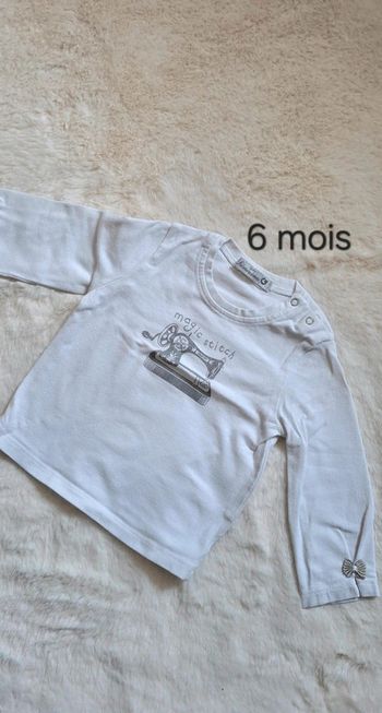 T shirt manches longues Gymp taille 6 mois