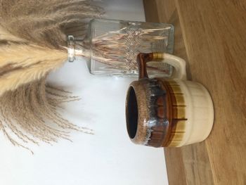 Vintage petite chope marron