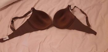 Soutien  gorge marron  clair rembourré T90C