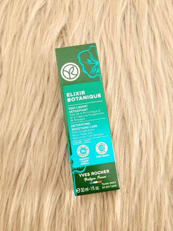 Soin Elixir Botanique - Lissant detoxifiant Yves Rocher