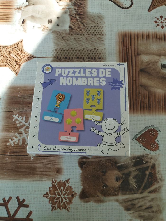 Puzzle nombre pour enfant - photo numéro 2