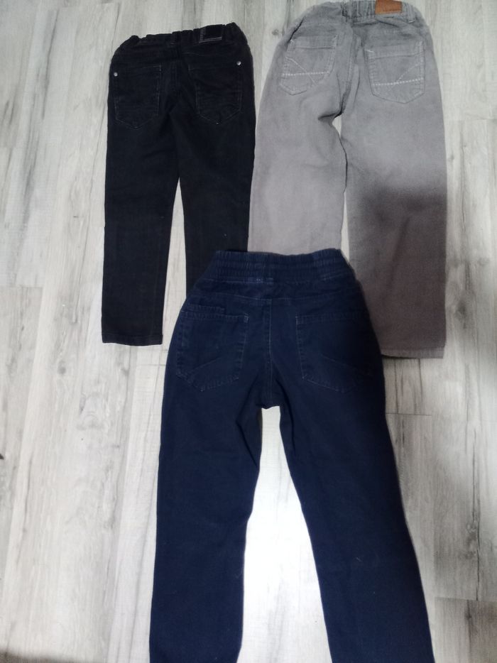 Lot de 3 pantalons garçon 5 ans - photo numéro 4