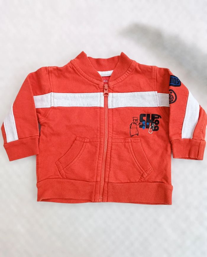 🔸Veste zippée - Tissaia 3 Mois🔸