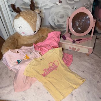 Lot de 3 t-shirts manches courtes - T18mois - Gémo, tex, la compagnie des petits 
