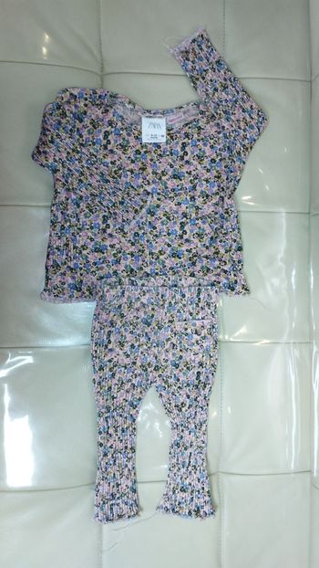 Ensemble fleurie Zara