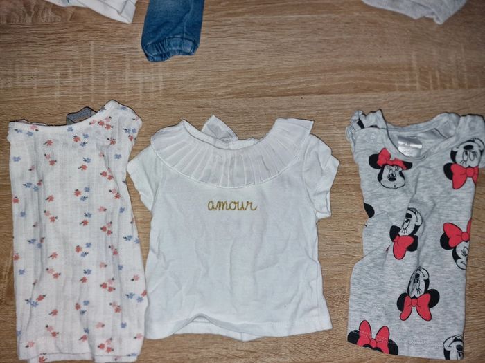 Lot de 3 tshirt 1 mois