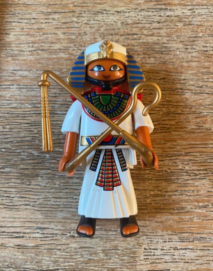 Livre avec playmobil egyptien - photo numéro 2