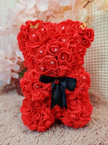 Ourson en rose
