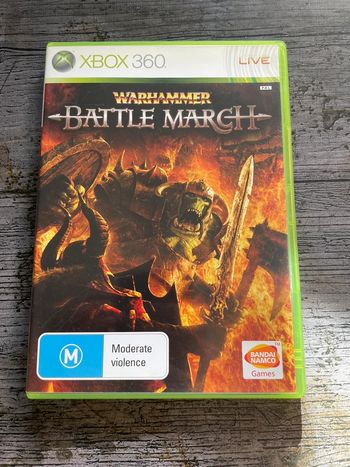 Warhammer Battle March - Xbox 360 Complet Version Anglaise Microsoft