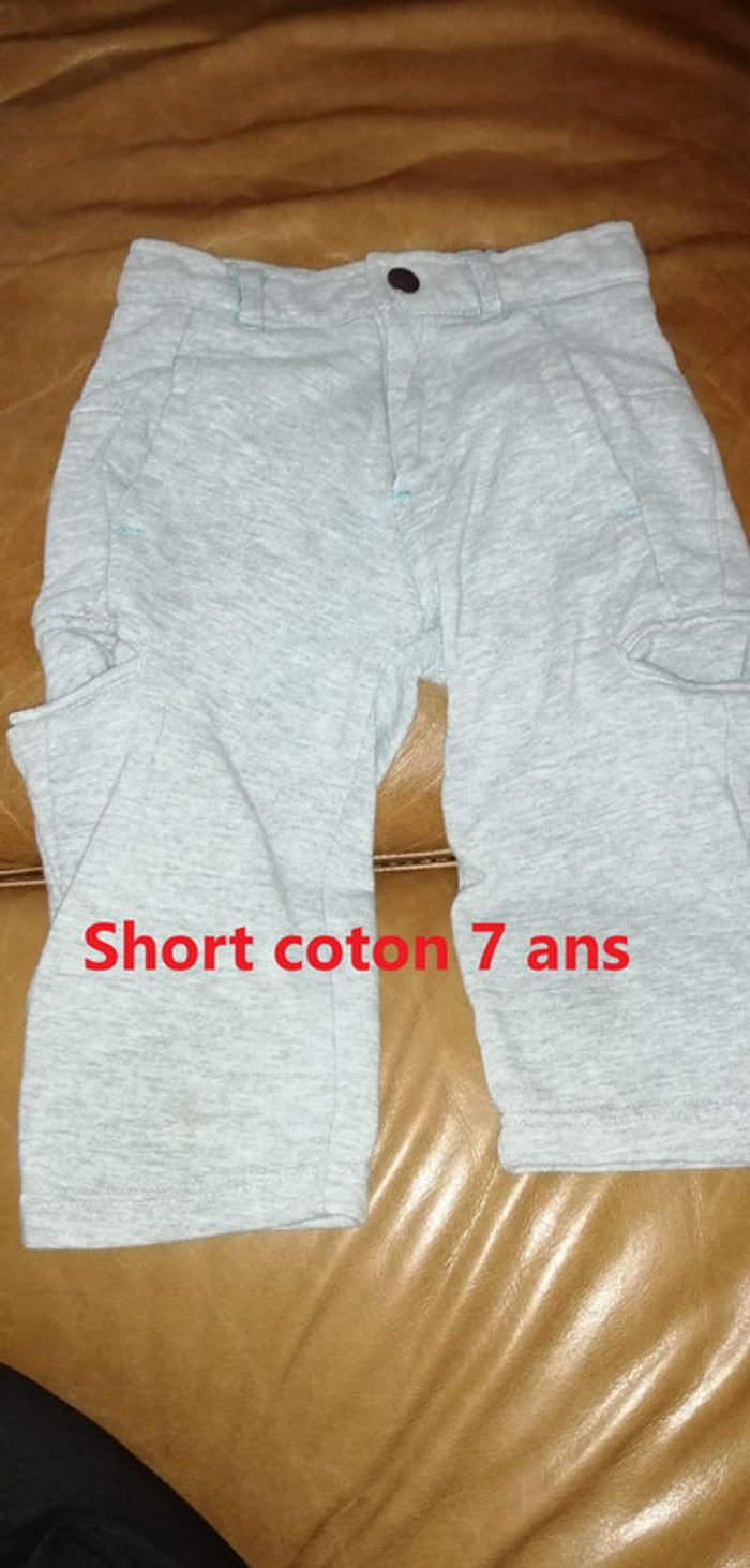 short type sportwear coton orchestra 7 ans