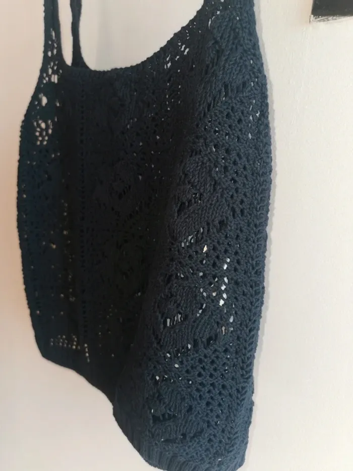 Top, débardeur, en tricot. - photo numéro 3