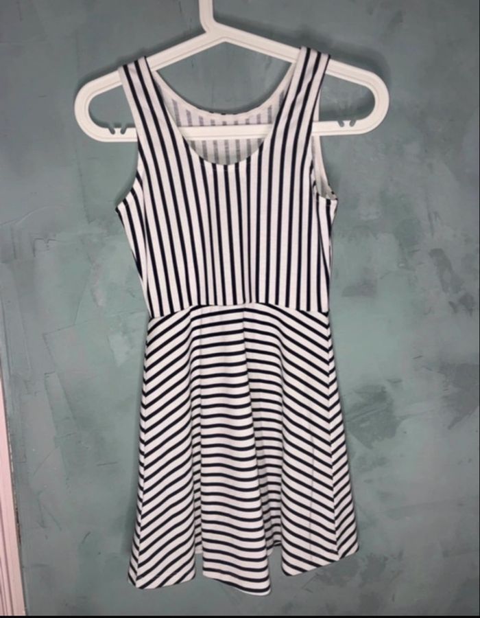 Robe marinière fille taille 11-12 ans - photo numéro 2