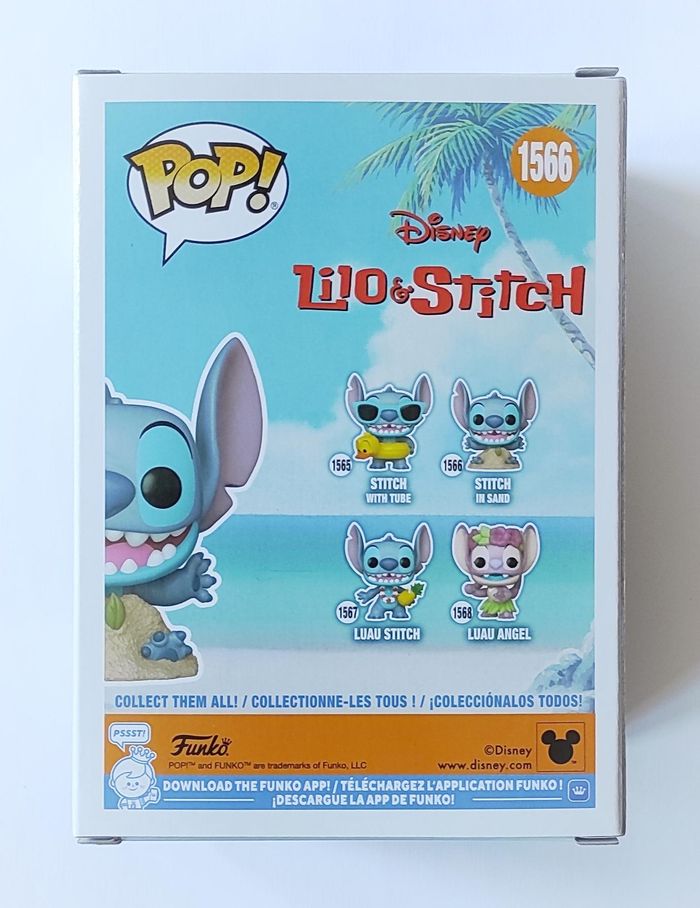 Funko POP Stitch dans Sable #1566 - Disney - Figurine Vinyle - photo numéro 3