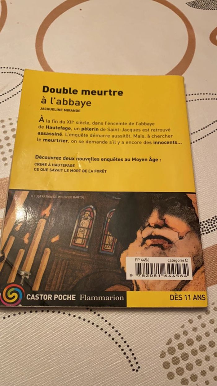 Double meurtre à l’abbaye de Jacqueline Mirande - photo numéro 2