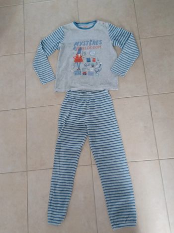Pyjama velours Sergent major 10 ans