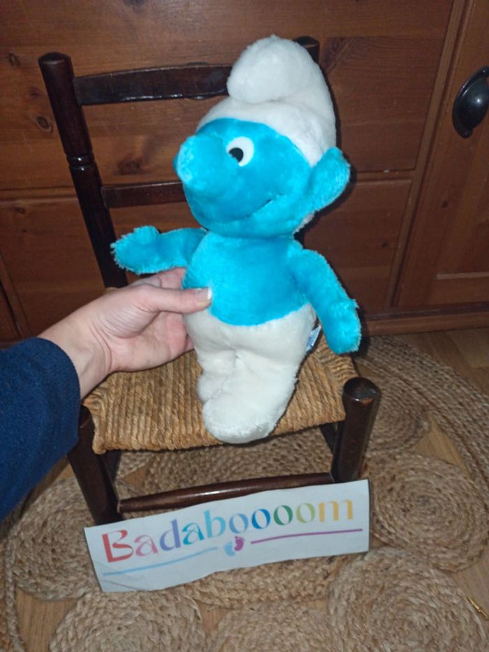 peluche Peyo 1981 Schtroumpf vintage tbe - photo numéro 3