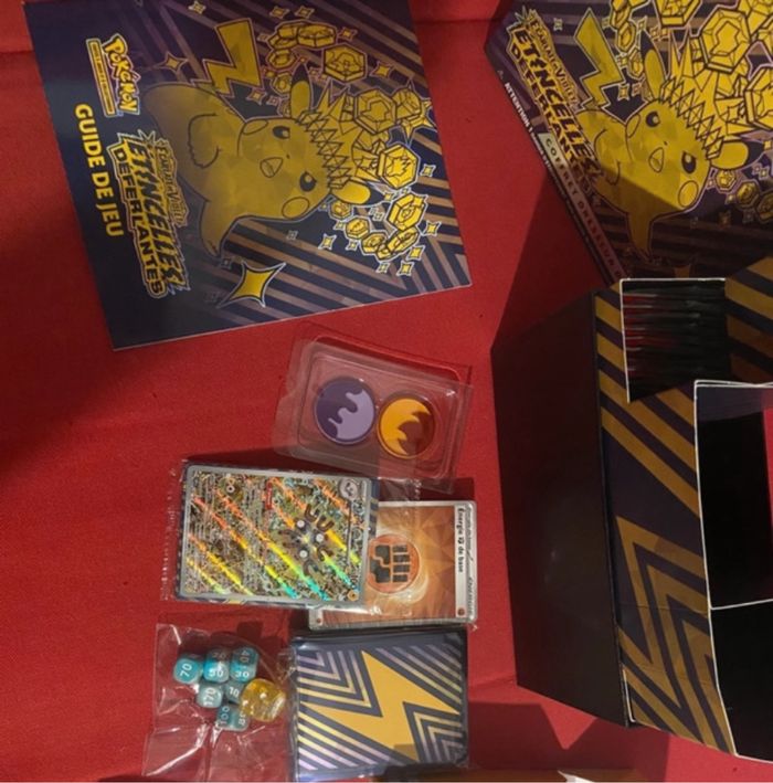 Coffret dresseur d’élite étincelle déferlantes ( reconditionné)