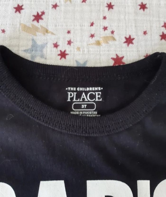 T-Shirt Noir Dad's Side Kick 3-4 ans Noir - photo numéro 3