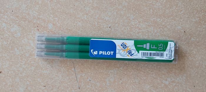 Recharge verte pilot frixion 0.5mm