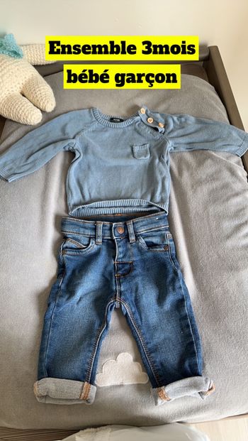 Ensemble bébé 3m garçon