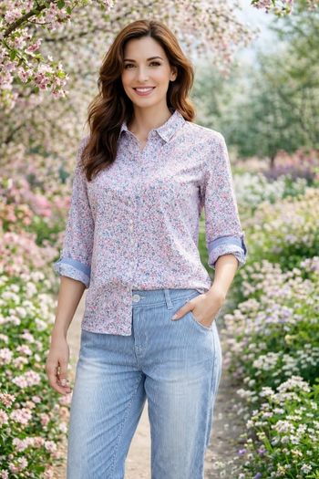 Chemisier Pétunia - Un Jour Ailleurs | Chic & Confortable T38

