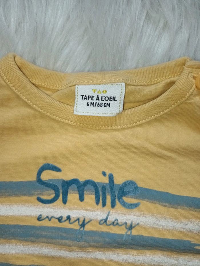 T shirt manches longues 6 mois - photo numéro 4