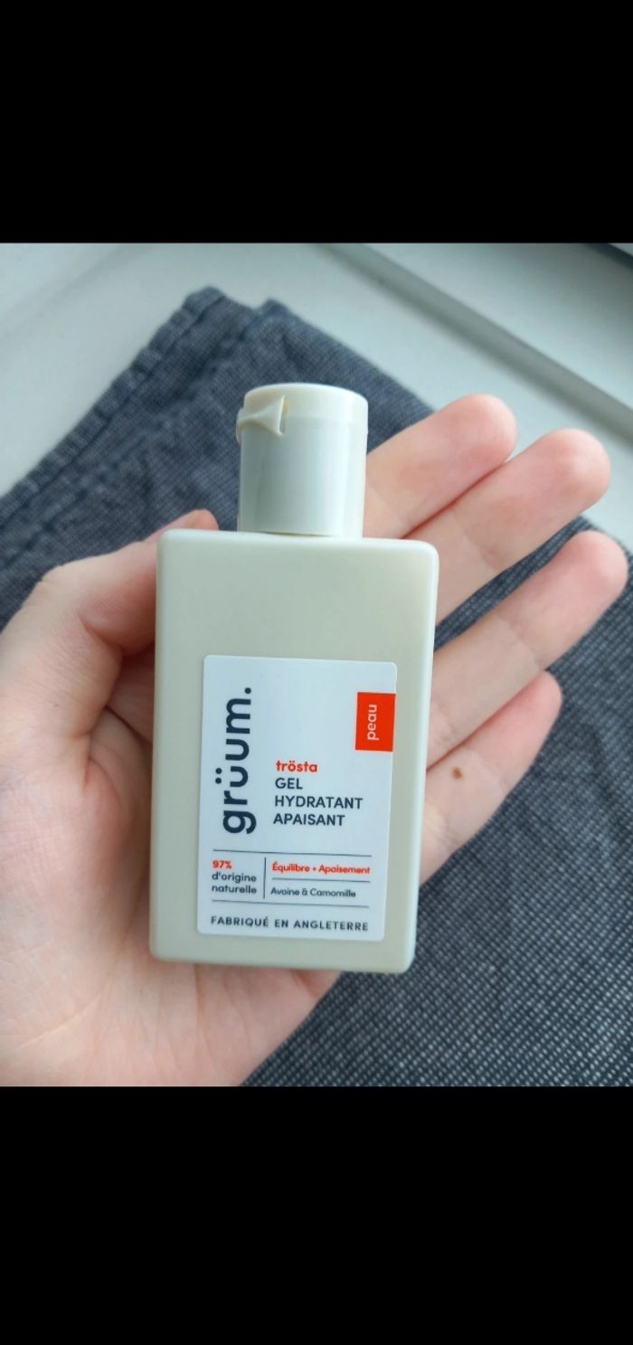 Gel hydratant visage