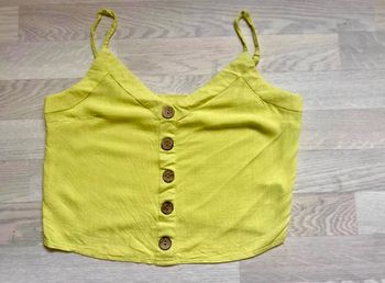 Crop Top vert pomme