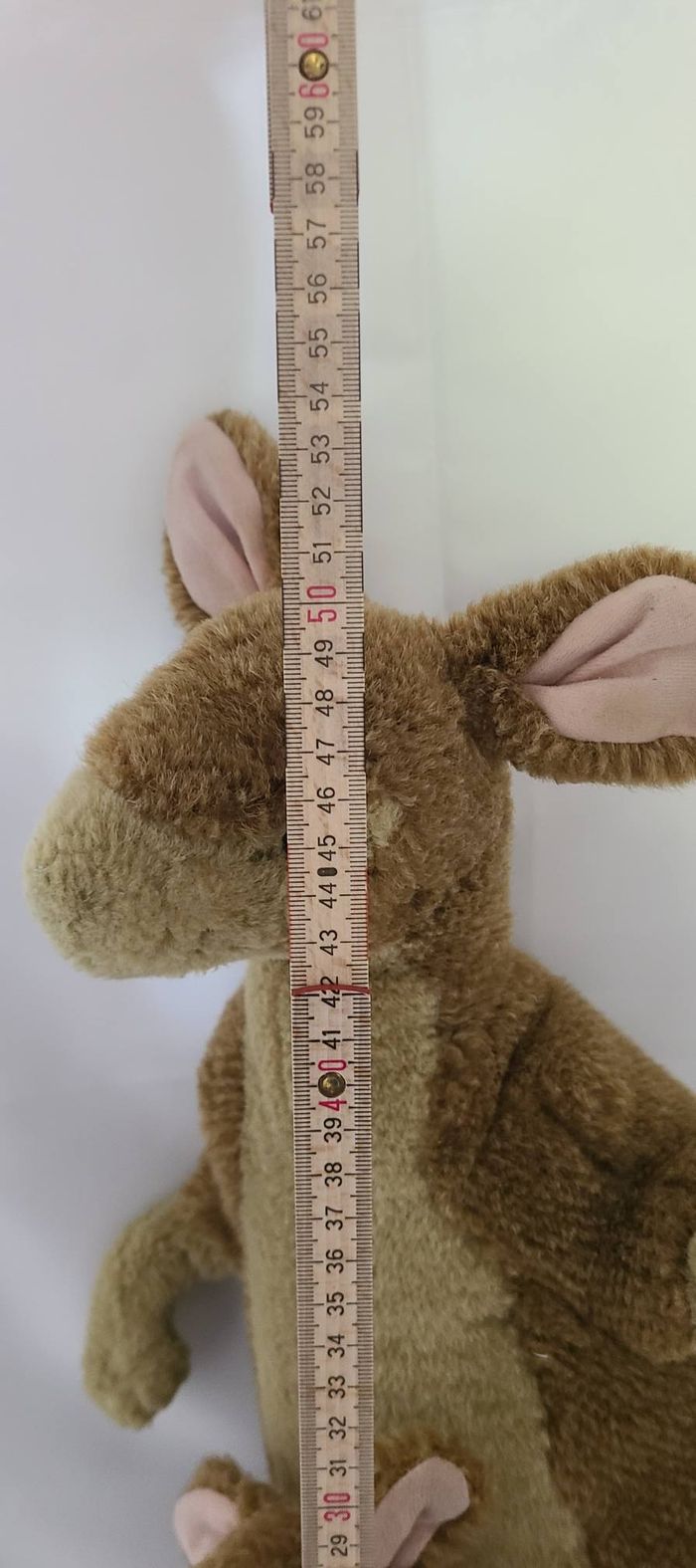 peluche kangourou pattes arrières articulés eluz - photo numéro 2