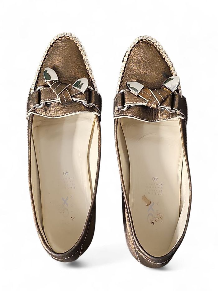 Mocassins Geox bronze métallisé – taille 40 – confort & style - photo numéro 4
