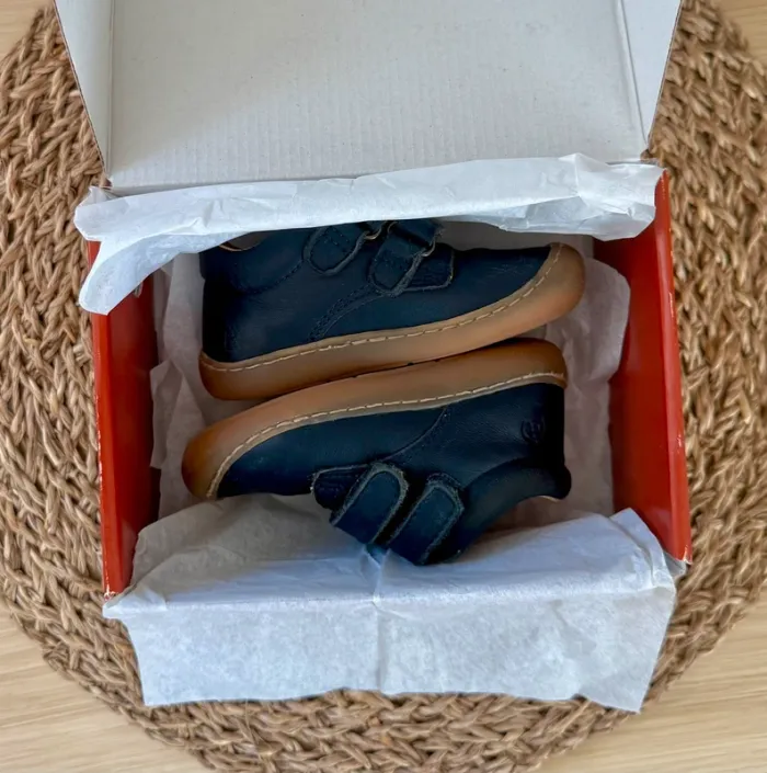 Chaussures cuir premiers pas Citrouille et Compagnie - photo numéro 9