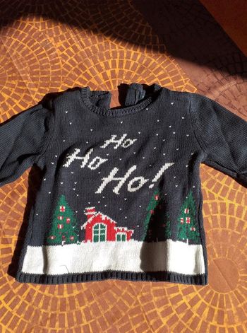 pull de noel fille 6 mois kiabi