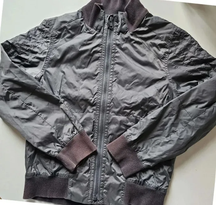 Veste grise coupe vent IKKS 8 ans - photo numéro 3