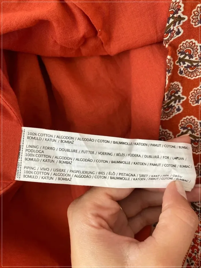 Robe bohème imprimé Cashmire Mango - photo numéro 8