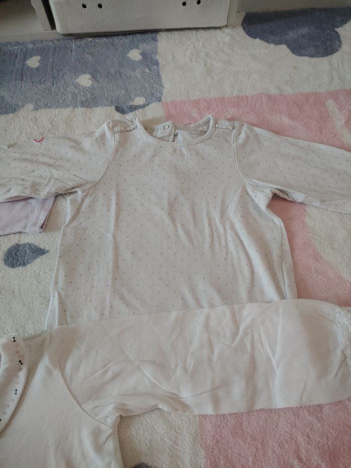 Lot tee shirts bébé fille - photo numéro 5