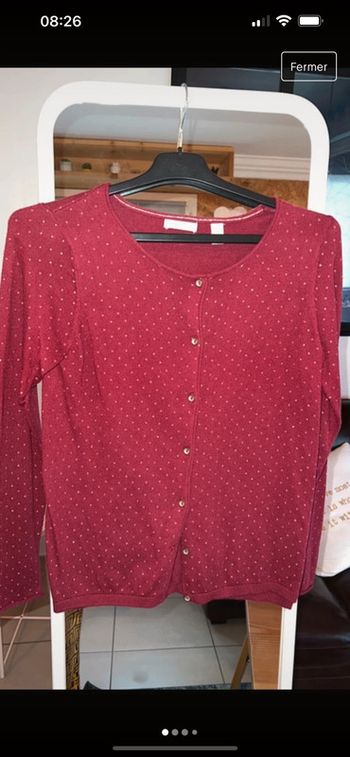 Gilet Okaidi taille 14 ans