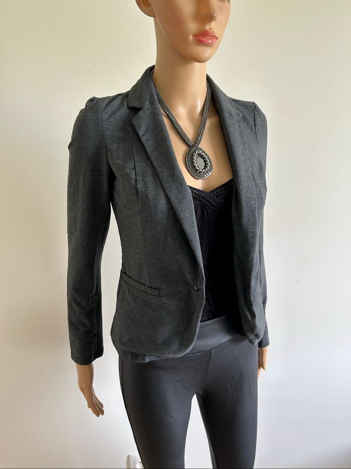 Blazer gris Even&Odd taille XS jamais porté - photo numéro 2