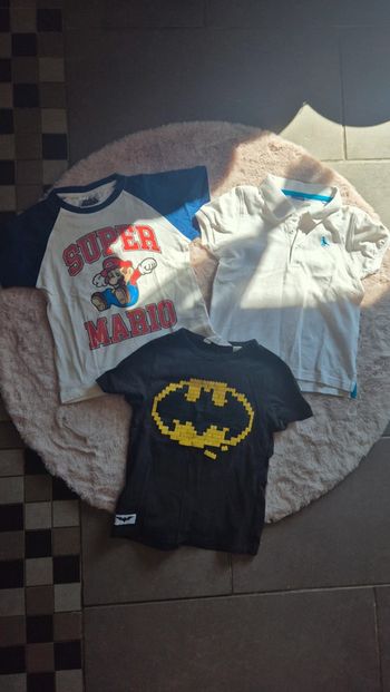 Lot de 3 tee shirt différentes marques 💥 6 ans