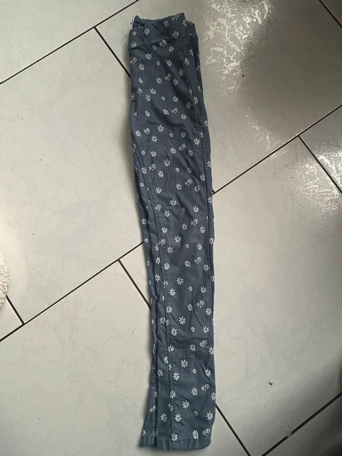 Legging gemo fleurs