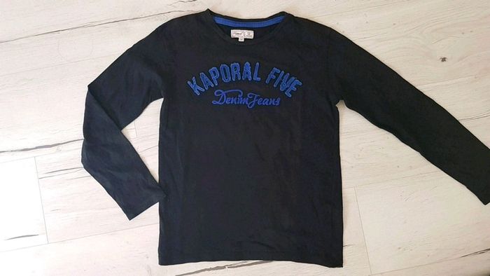 Tee shirt manches longues kaporal 10ans garçon