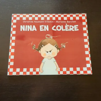 Livre école des Max - Nina en colère