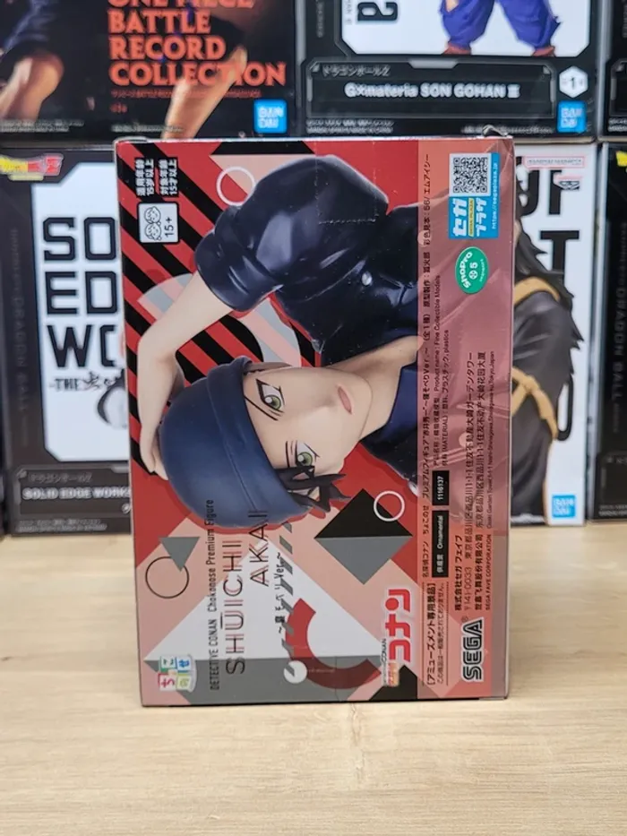 Figurine Détective Conan Shuichi Akay Lay Down Version Chokonose Luminasta Sega - photo numéro 4