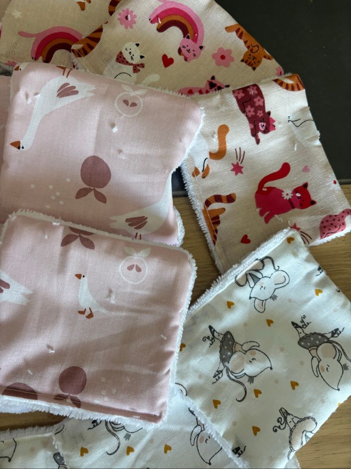 Lingettes lavables - photo numéro 2