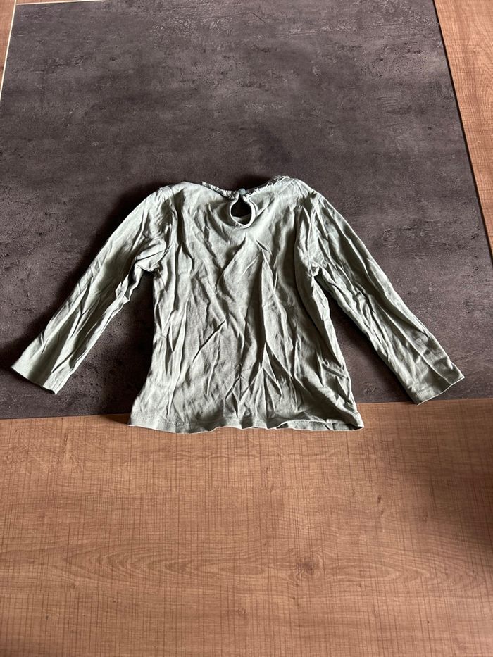 T-shirt manches longues fille 36 mois - photo numéro 3