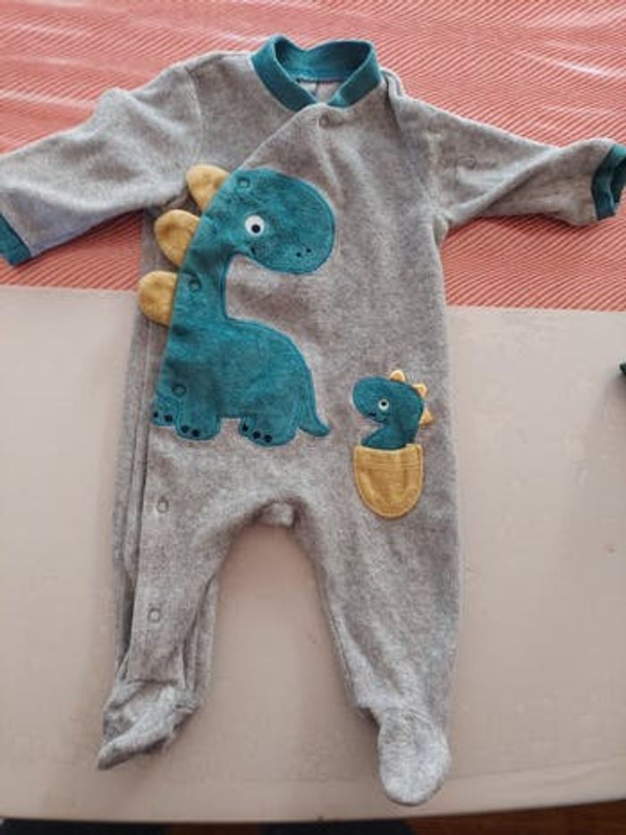 Pyjama velours 3mois