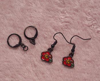 Boucles d'oreilles fleur 🌸 dans Lilo et Stitch Disney