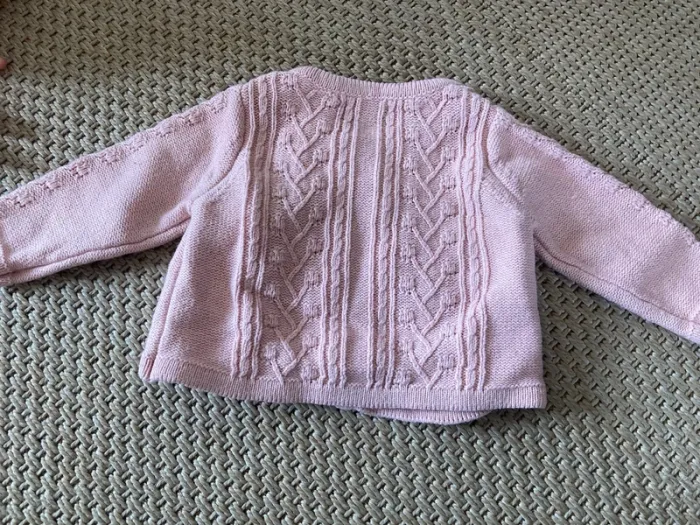 Gilet rose 3/6 mois - photo numéro 4