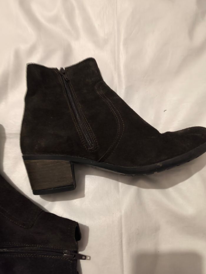 Bottines en daim marron Lavorazione Artigiana T 38 - photo numéro 6