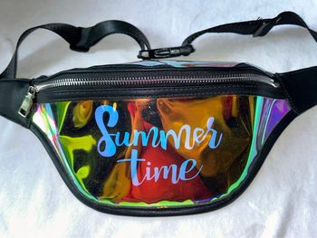Sac banane transparent Summer time neuve